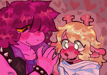 susie and noelle from deltarune